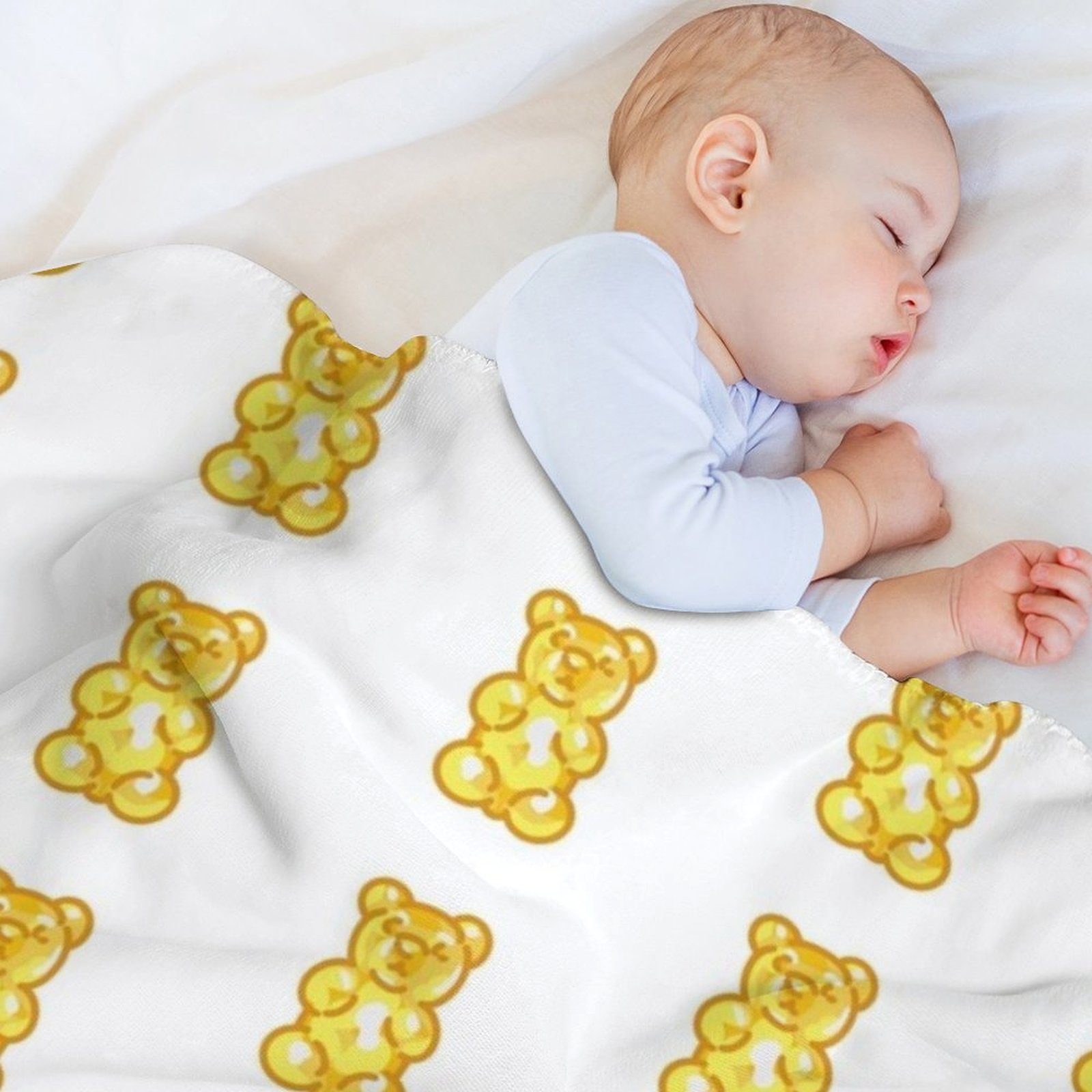 Gummy Bear - Yellow Throw Blan - Luxury Bags Yellow 评论和价格