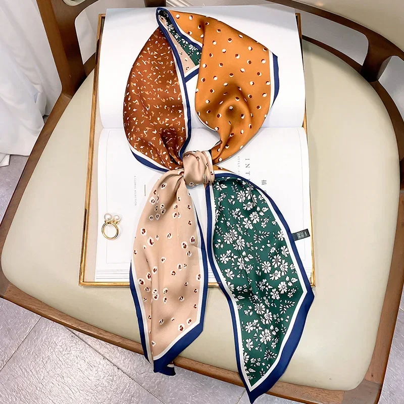 Design Print Skinny Scarf Plai - Luxury Bags Women Brands 评论和价格