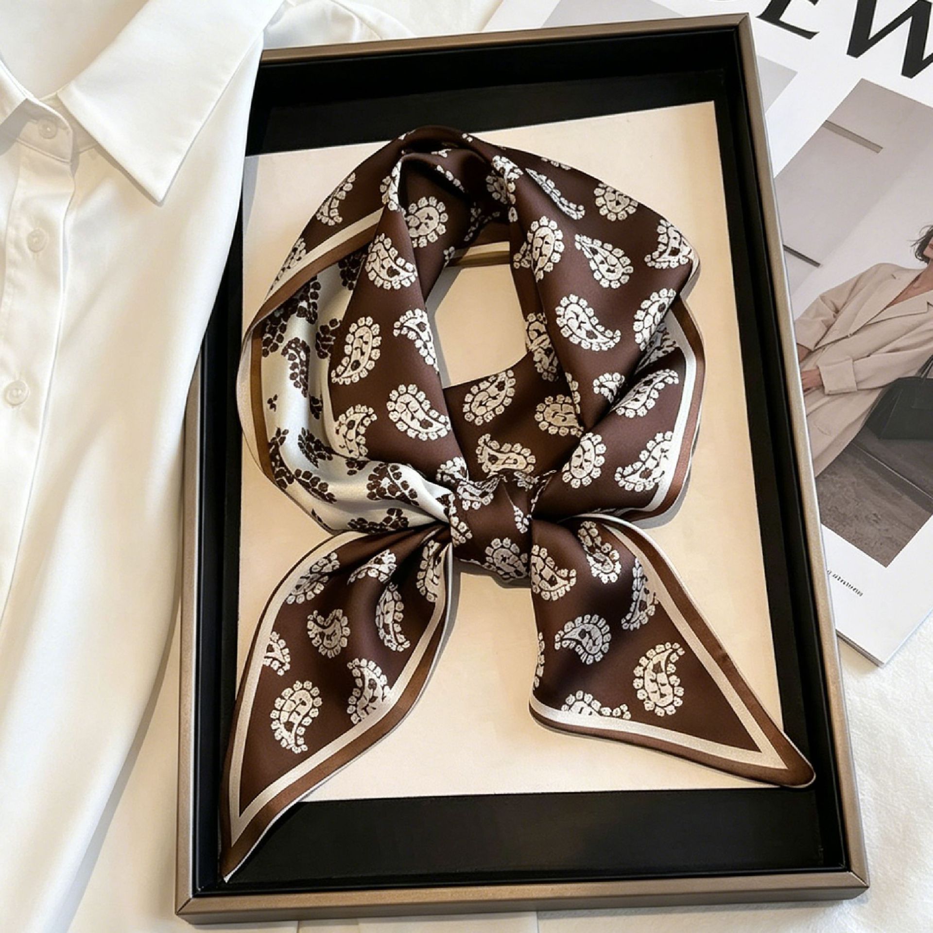 Luxury Long Neckerchief Skinny - Luxury Bags Online 评论和价格