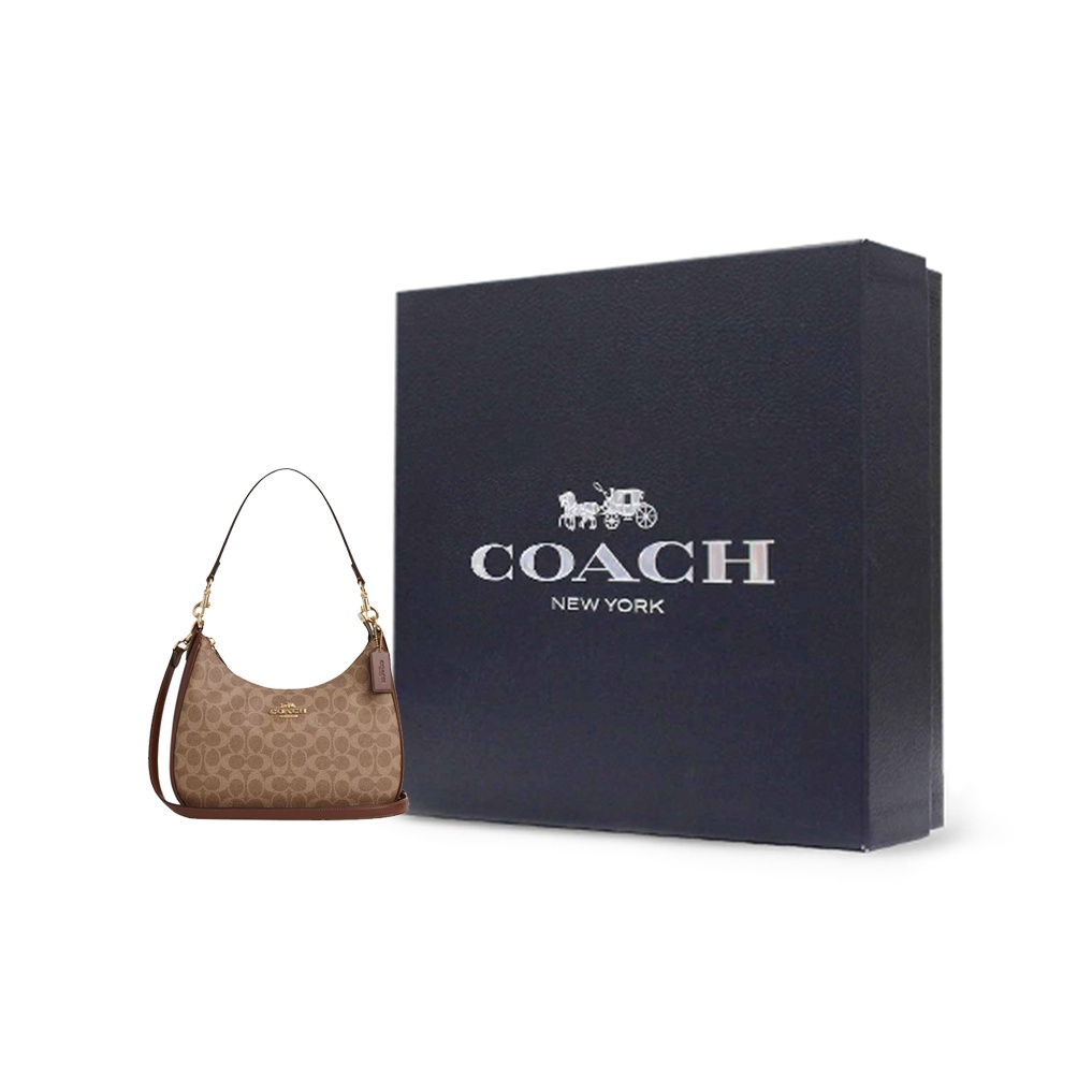 COACH Teri Coated Canvas Cross - Luxury Bags Coach 评论和价格