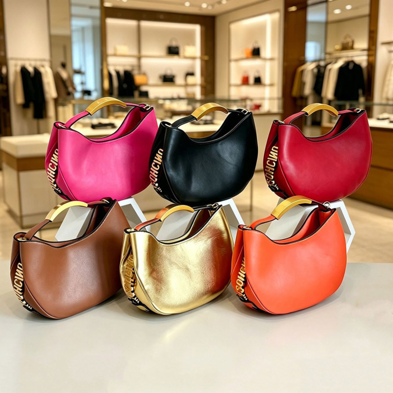 Demi-cercle Women Golden Lette - Luxury Bags Online 评论和价格
