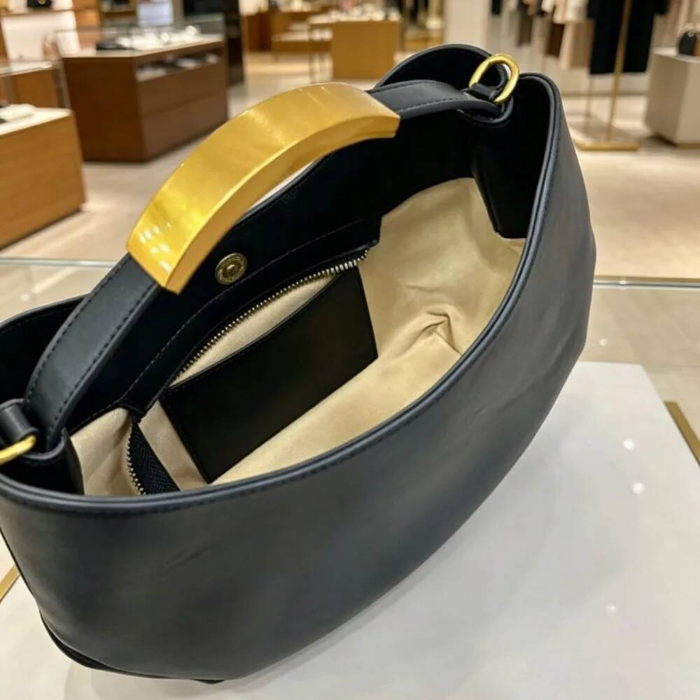Demi-cercle Women Golden Lette - Luxury Bags Online 评论和价格