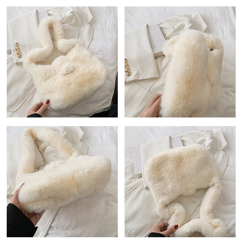 Solid Plush Women’s Bags Soft  - Luxury Bags News 评论和价格
