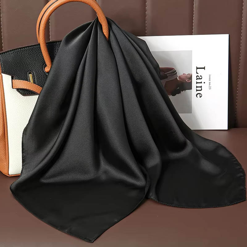 Luxury Solid Color Silk Square - Luxury Bags Online 评论和价格