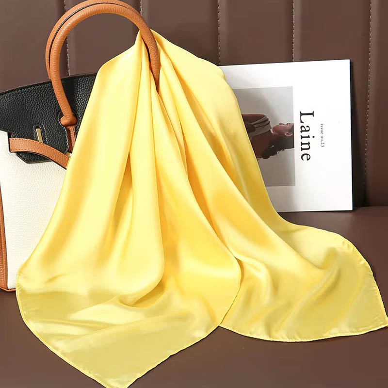 Luxury Solid Color Silk Square - Luxury Bags Online 评论和价格