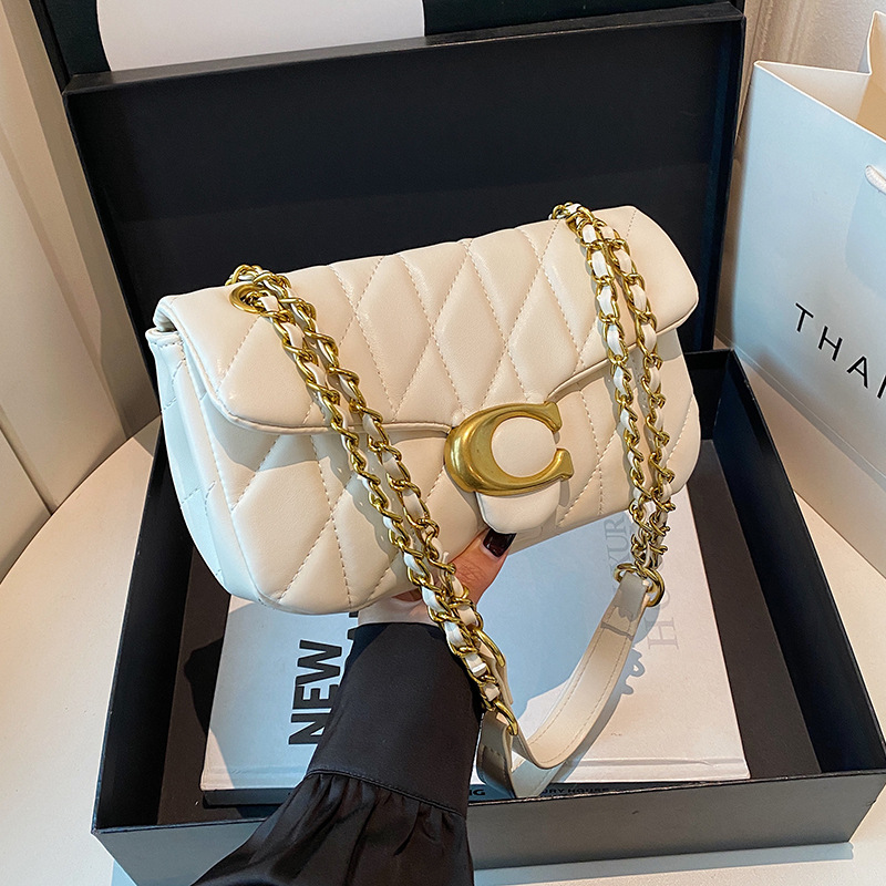 Women Quilted Leather Shoulder - Luxury Bags Coach 评论和价格