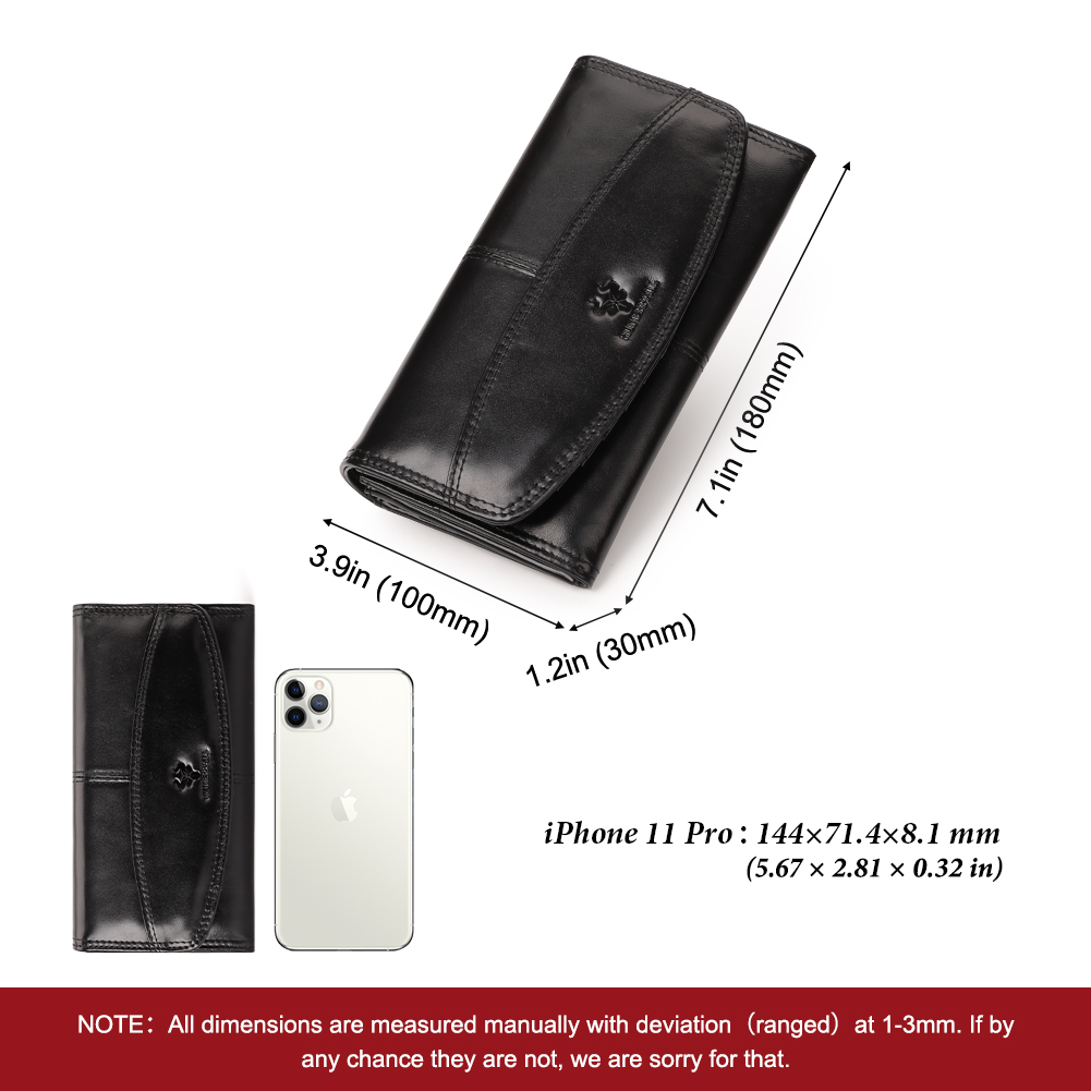 HUMERPAUL Genuine Leather Long - Luxury Bags Made In Italy 评论和价格
