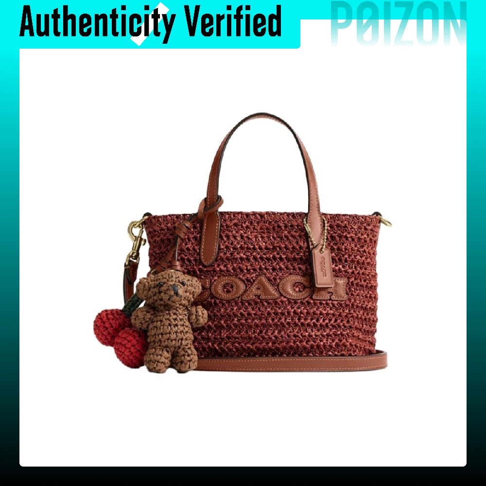 COACH City Straw Woven With Re - Luxury Bags Coach 评论和价格