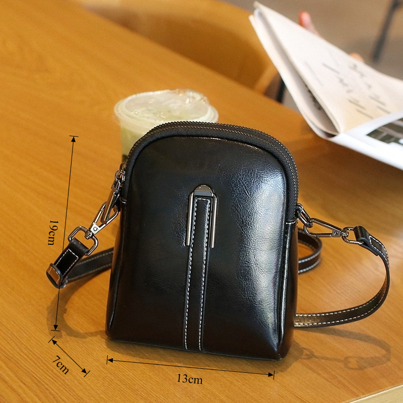 Genuine Leather Shoulder Shell - Quiet Luxury Bags Crossbody 评论和价格