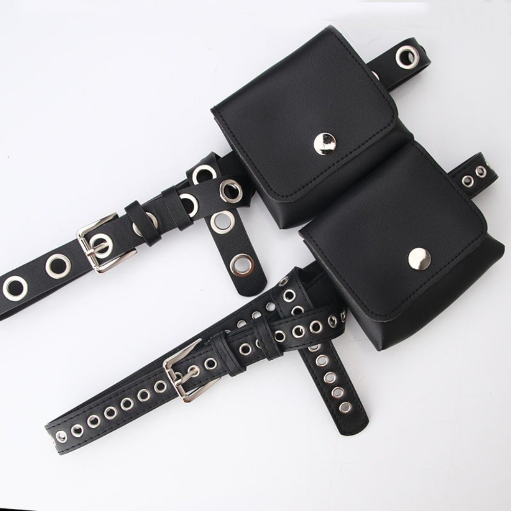 New PU Leather Women Waist Bag - Belt Bag Leather Wide 评论和价格