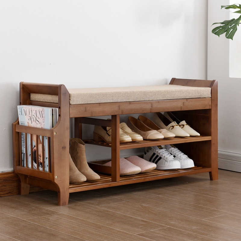 Retro style bamboo shoe cabine - Luxury Bags Levels 评论和价格