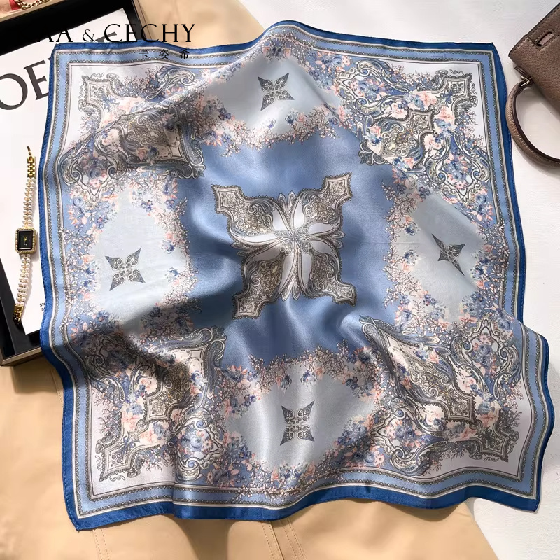 Baroque Floral 100% Mulberry S - Luxury Bags Online 评论和价格