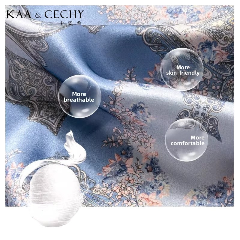 Baroque Floral 100% Mulberry S - Luxury Bags Online 评论和价格