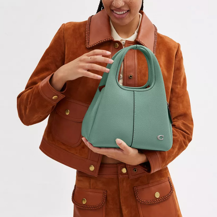 COACH Lana Polished Pebbled Le - Luxury Bags Coach 评论和价格