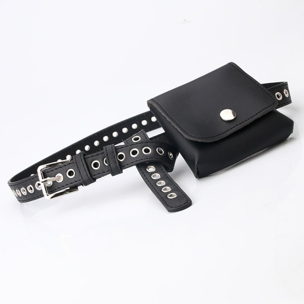 Gifts PU Leather Women Waist B - Belt Bag Leather Wide 评论和价格